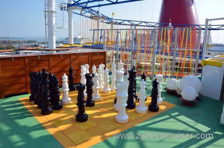 388: Carnival Magic Inaugural Cruise, Grand Mediterranean, Giant Chess