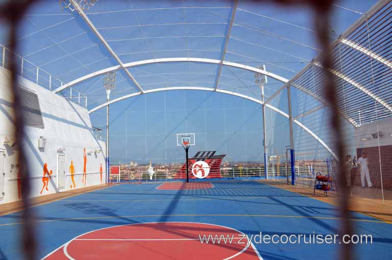 391: Carnival Magic Inaugural Cruise, Grand Mediterranean, Basketball Court (SkyCourt)