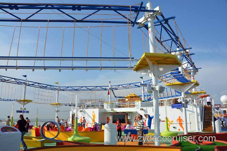 395: Carnival Magic Inaugural Cruise, Grand Mediterranean, Sports Square
