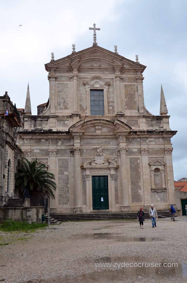 259: Carnival Magic, Inaugural Cruise, Dubrovnik, Old Town, Jesuit Church of St Ignatius Loyola