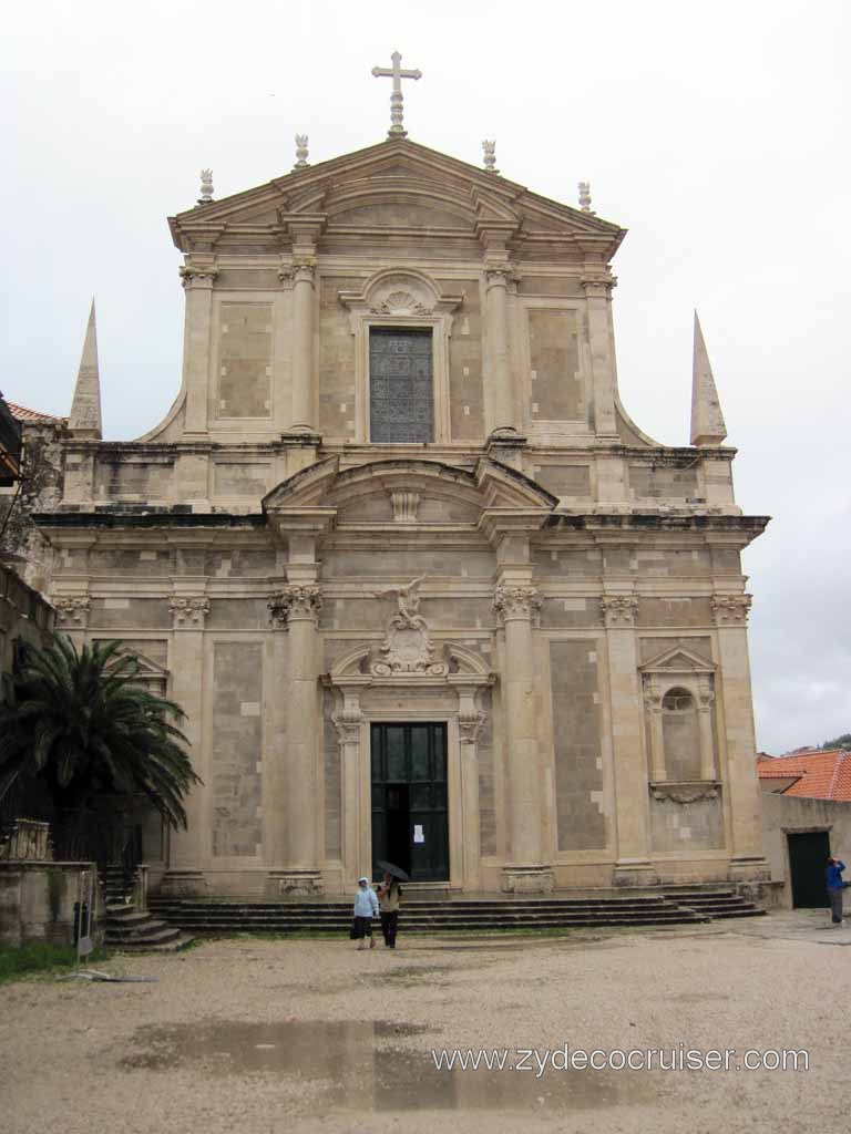 203: Carnival Magic, Inaugural Cruise, Dubrovnik, Old Town, Jesuit Church of St Ignatius Loyola