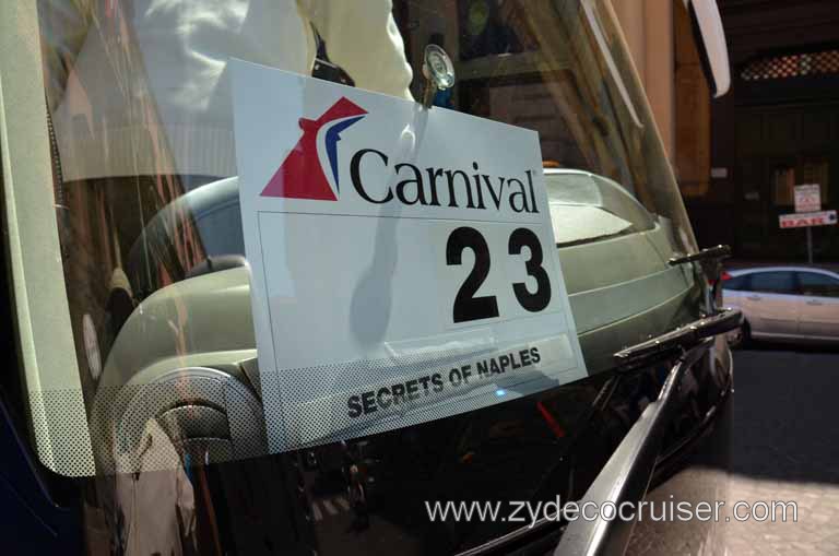 270: Carnival Magic Inaugural Cruise, Naples, Secrets (Underground) of Naples Tour, 