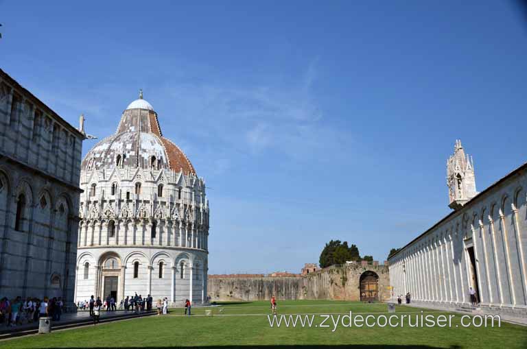078: Carnival Magic Inaugural Voyage, Livorno, Pisa and Winery Tour, Cathedral, Baptistery, Campo Santo