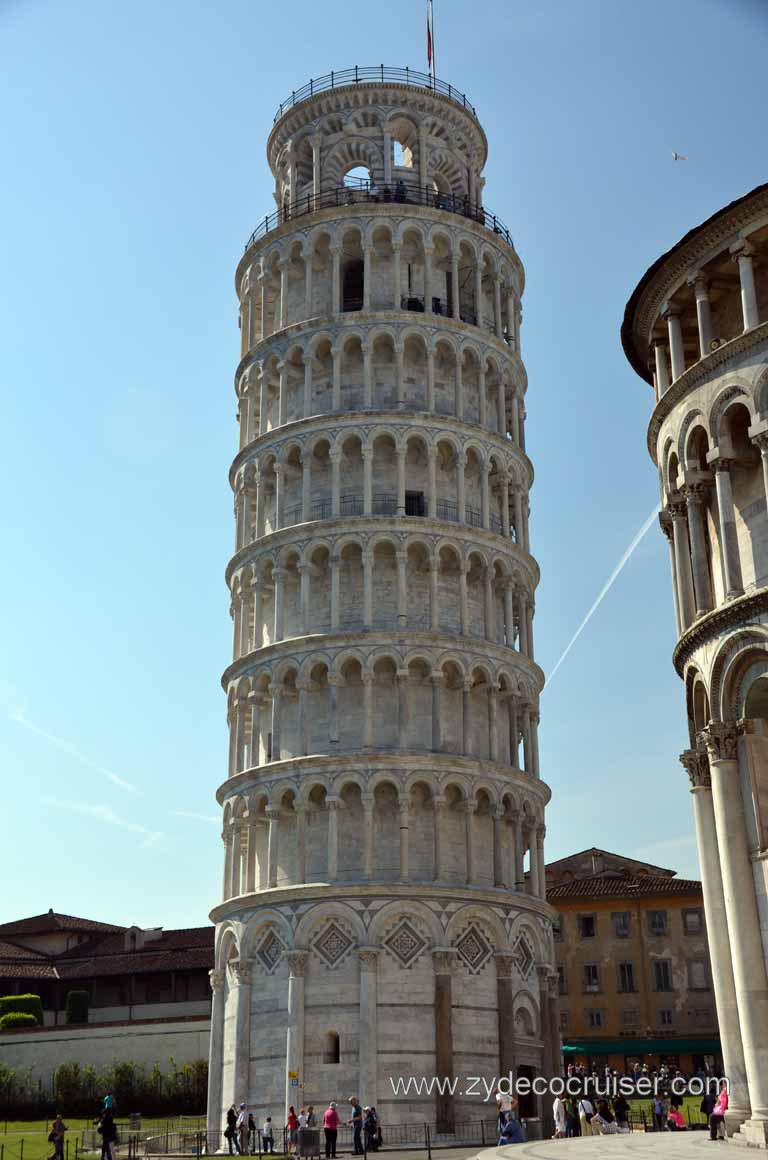 082: Carnival Magic Inaugural Voyage, Livorno, Pisa and Winery Tour, Leaning Tower