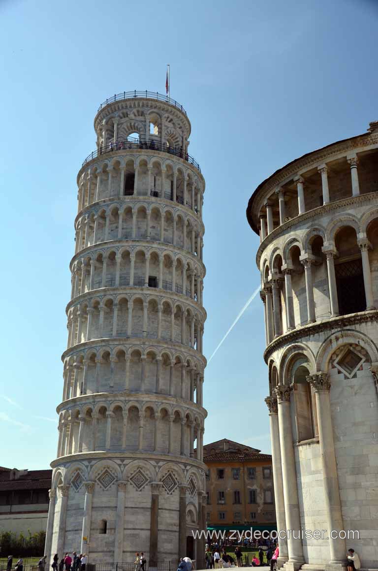 083: Carnival Magic Inaugural Voyage, Livorno, Pisa and Winery Tour, Leaning Tower
