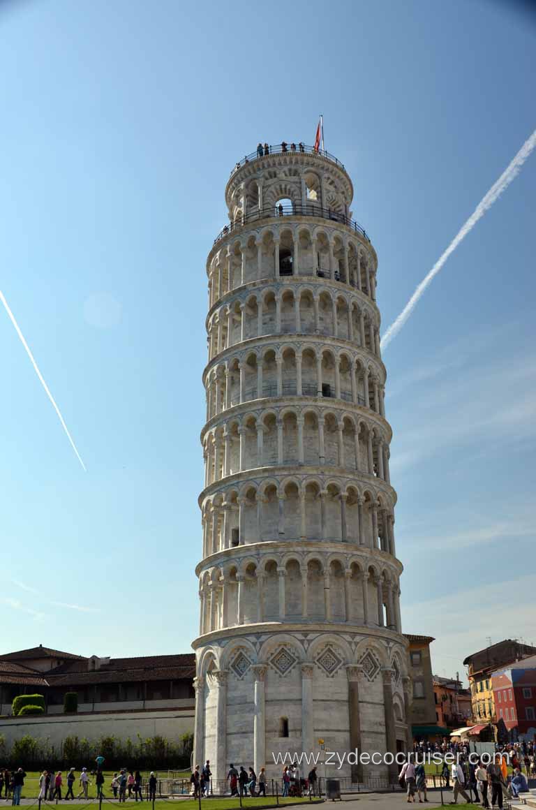 091: Carnival Magic Inaugural Voyage, Livorno, Pisa and Winery Tour, Leaning Tower