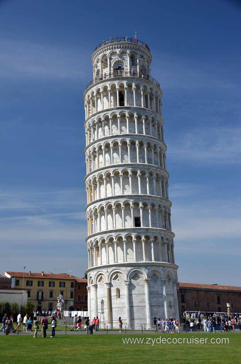 099: Carnival Magic Inaugural Voyage, Livorno, Pisa and Winery Tour, Leaning Tower