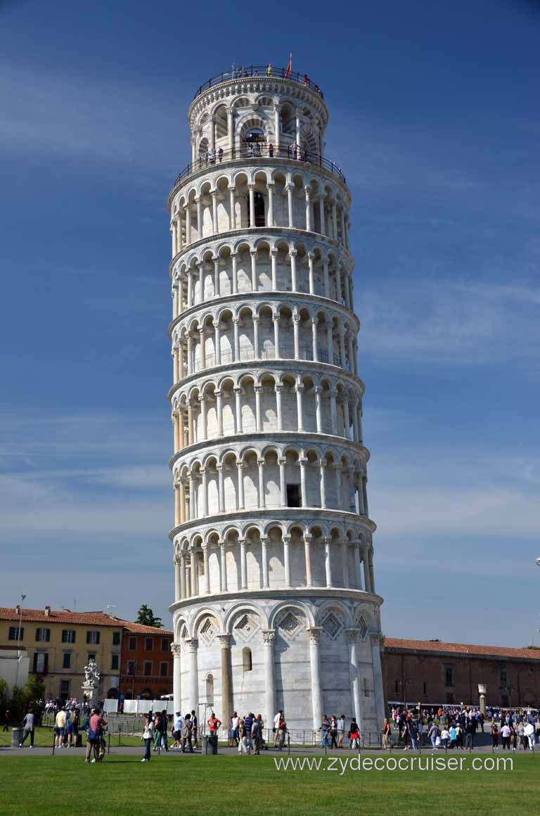100: Carnival Magic Inaugural Voyage, Livorno, Pisa and Winery Tour, Leaning Tower
