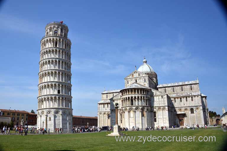 102: Carnival Magic Inaugural Voyage, Livorno, Pisa and Winery Tour, Leaning Tower and Cathedral