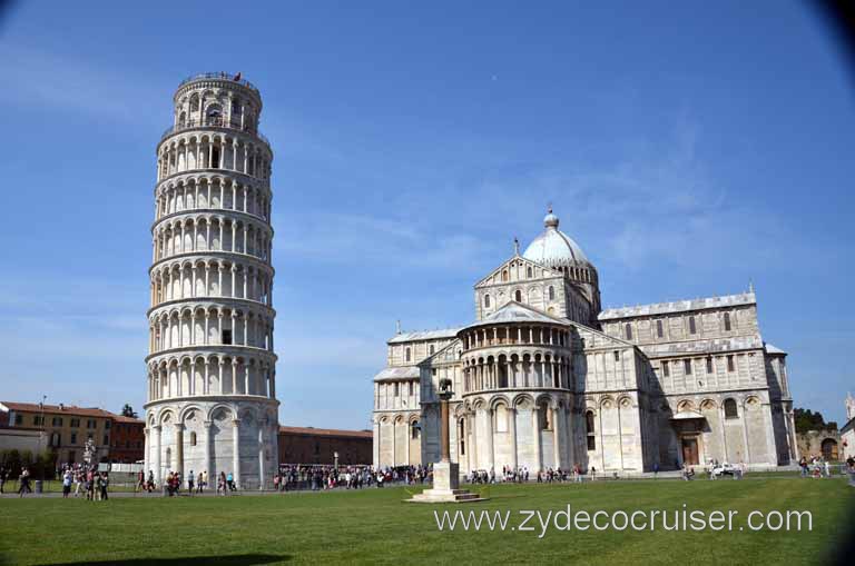 103: Carnival Magic Inaugural Voyage, Livorno, Pisa and Winery Tour, Leaning Tower and Cathedral