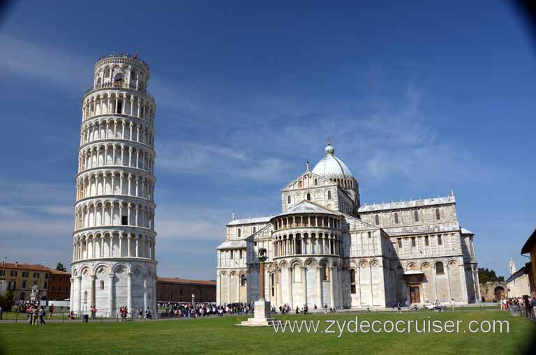 104: Carnival Magic Inaugural Voyage, Livorno, Pisa and Winery Tour, Leaning Tower and Cathedral