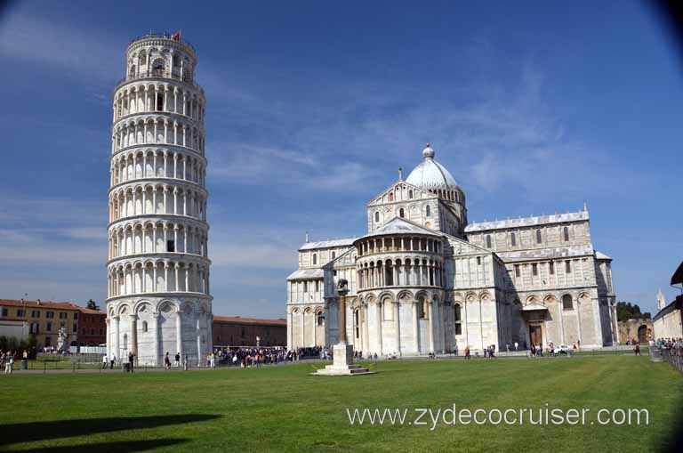 106: Carnival Magic Inaugural Voyage, Livorno, Pisa and Winery Tour, Leaning Tower and Cathedral