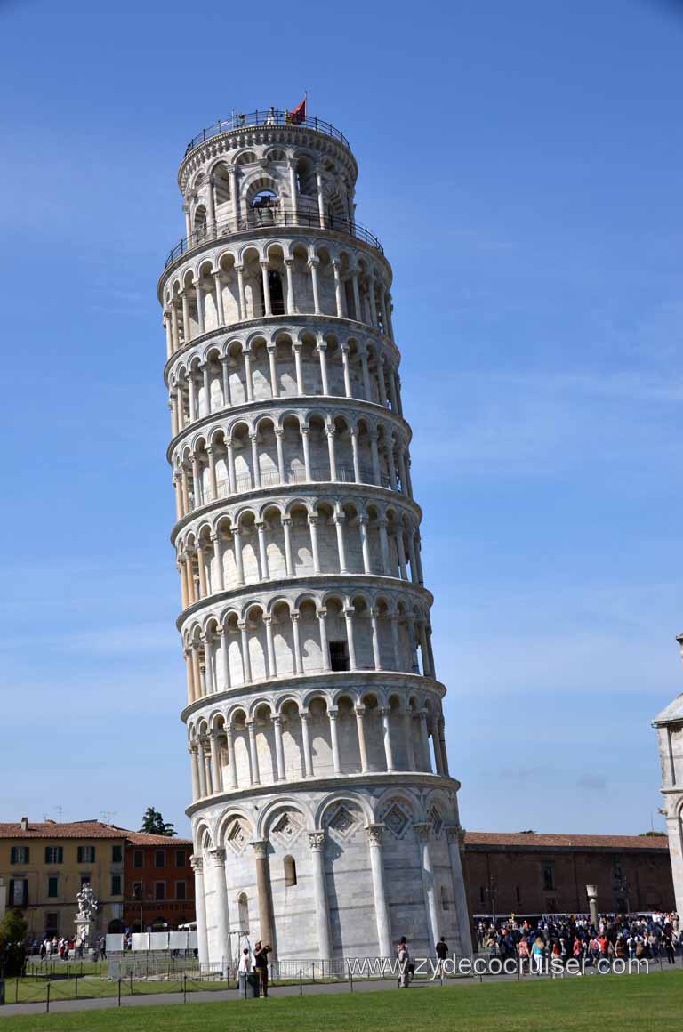 107: Carnival Magic Inaugural Voyage, Livorno, Pisa and Winery Tour, Leaning Tower