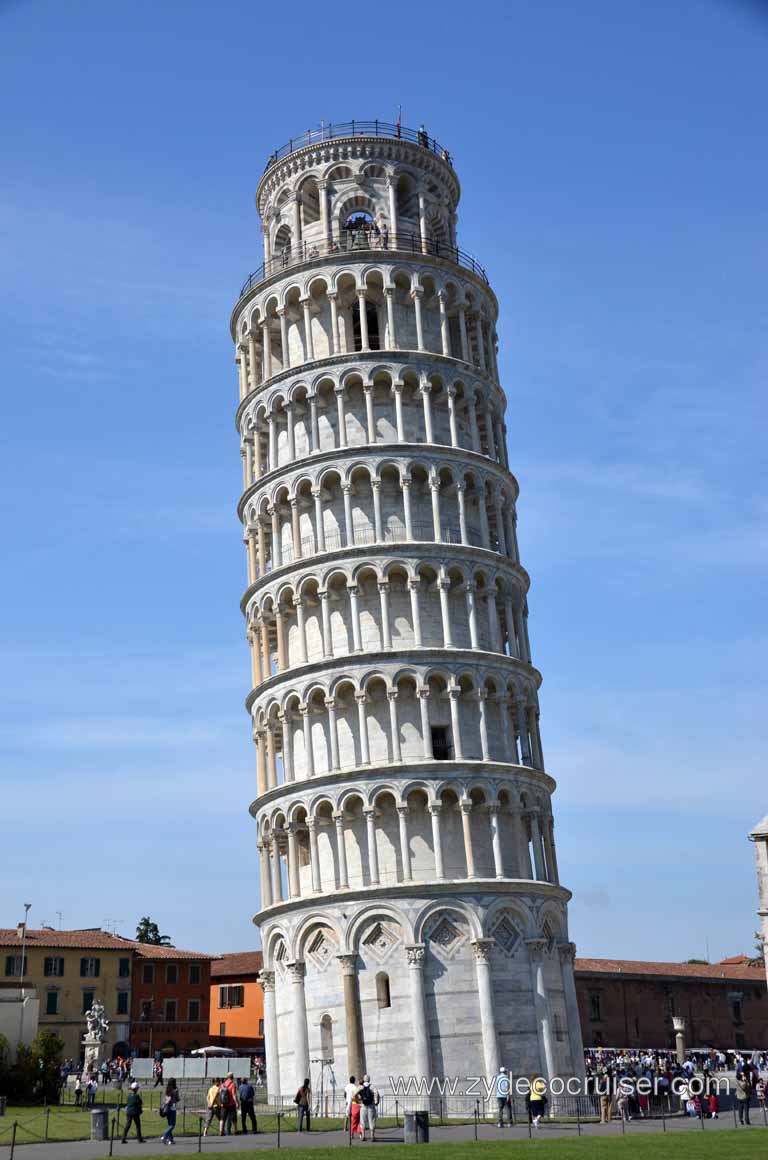 109: Carnival Magic Inaugural Voyage, Livorno, Pisa and Winery Tour, Leaning Tower