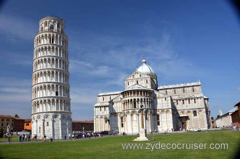 110: Carnival Magic Inaugural Voyage, Livorno, Pisa and Winery Tour, Leaning Tower and Cathedral