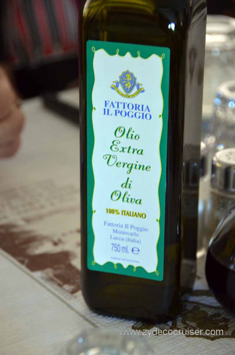 207: Carnival Magic Inaugural Voyage, Livorno, Pisa and Winery Tour, Fattoria il Poggio, Olio Extra Vergine di Oliva, Olive Oil