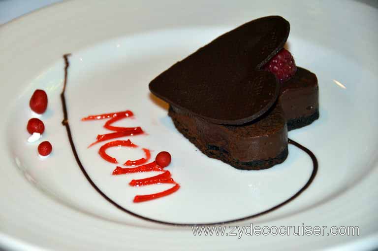 268: Carnival Magic Inaugural Voyage, Livorno, Dinner, Special Mother's Day Dessert 