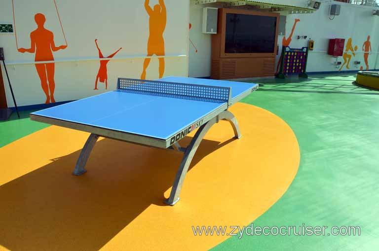 038: Carnival Magic, Grand Mediterranean, Barcelona, Table Tennis, Ping-Pong