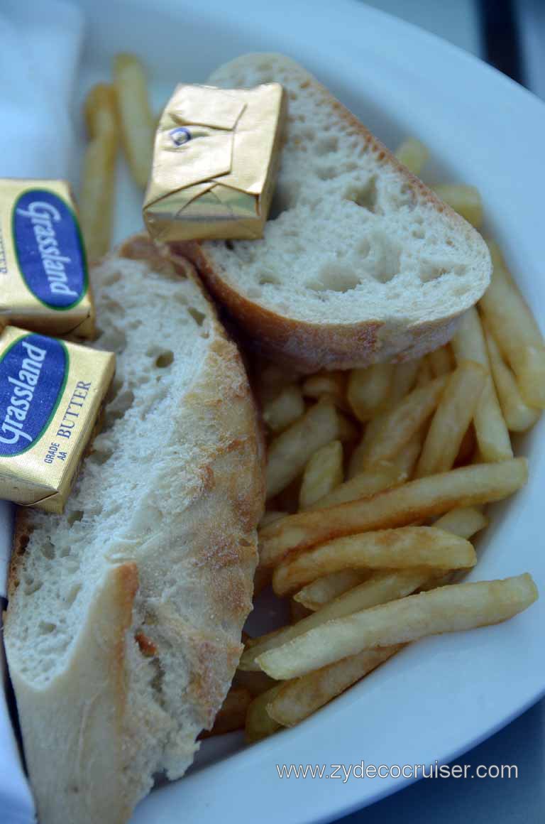 192: Carnival Magic, Grand Mediterranean, Barcelona, Bread, Butter, Fries