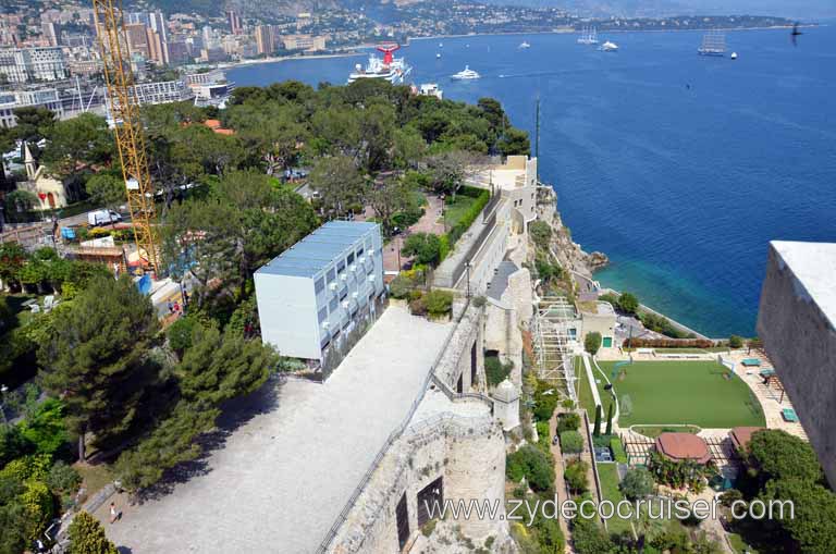 268: Carnival Magic Grand Mediterranean Cruise, Monte Carlo, Monaco, View from roof of Oceanographic Museum and Aquarium