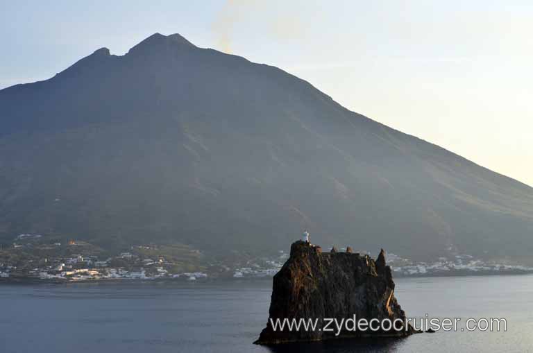 357: Carnival Magic, Messina, Stromboli and Stromboli Lighthouse