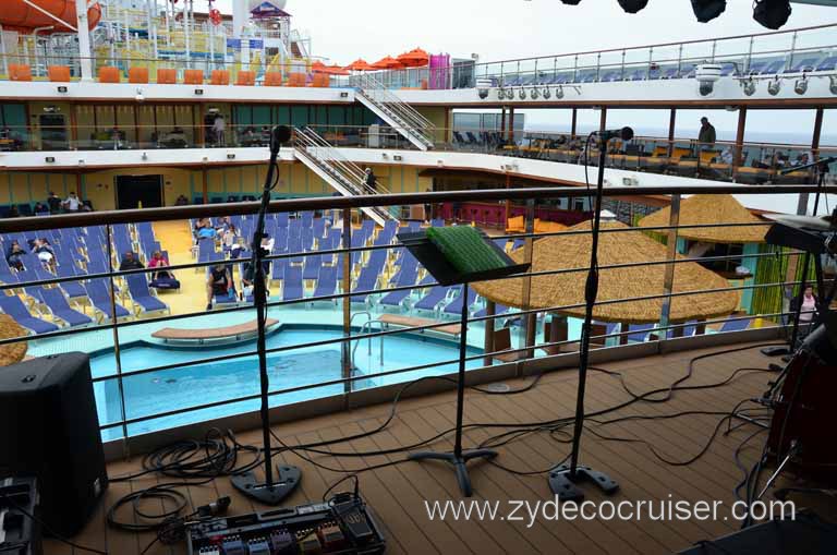 044: Carnival Magic, Mediterranean Cruise, Sea Day 3, Bandstand
