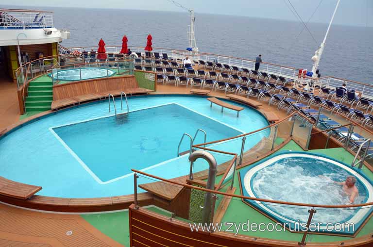 047: Carnival Magic, Mediterranean Cruise, Sea Day 3, Tides Pool