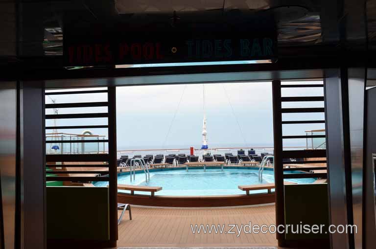063: Carnival Magic, Mediterranean Cruise, Sea Day 3, Tides Pool