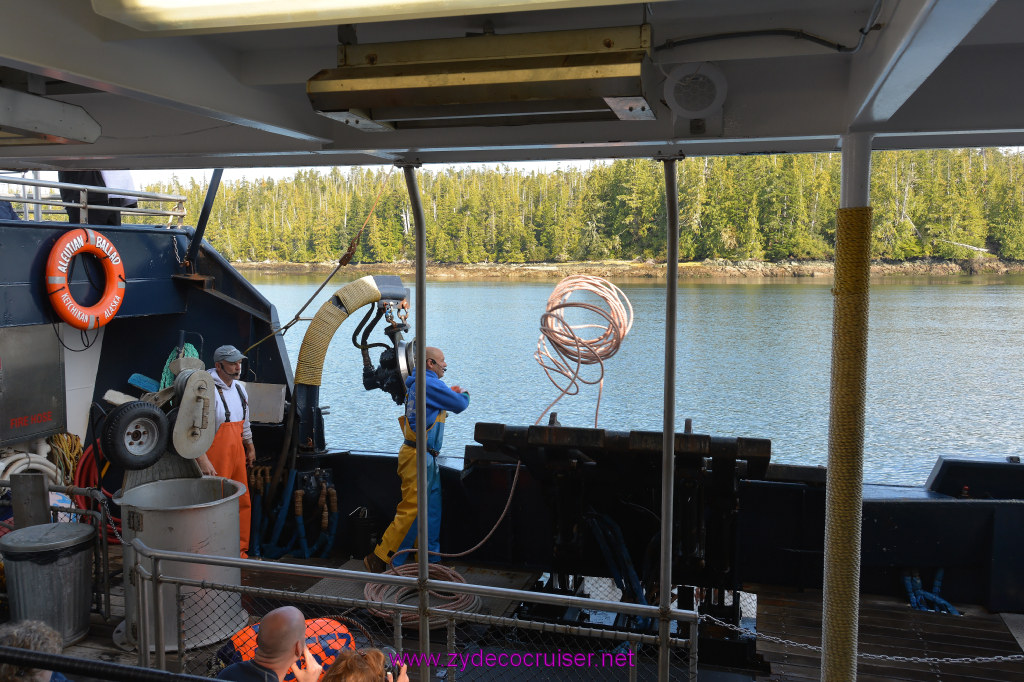 457: Carnival Miracle Alaska Cruise, Ketchikan, Bering Sea Crab Fisherman's Tour, 