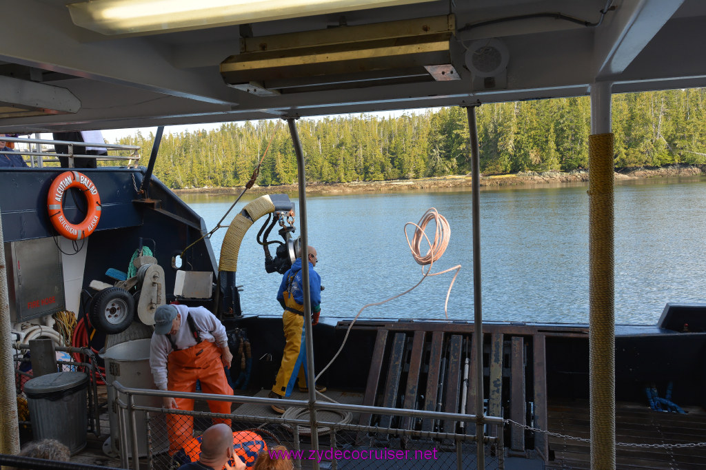 460: Carnival Miracle Alaska Cruise, Ketchikan, Bering Sea Crab Fisherman's Tour, 