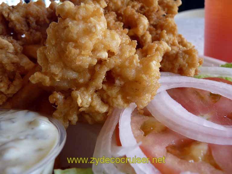 317: Carnival Sensation, Freeport, Bahamas, Cracked Conch at Billy Joe's Restaurant