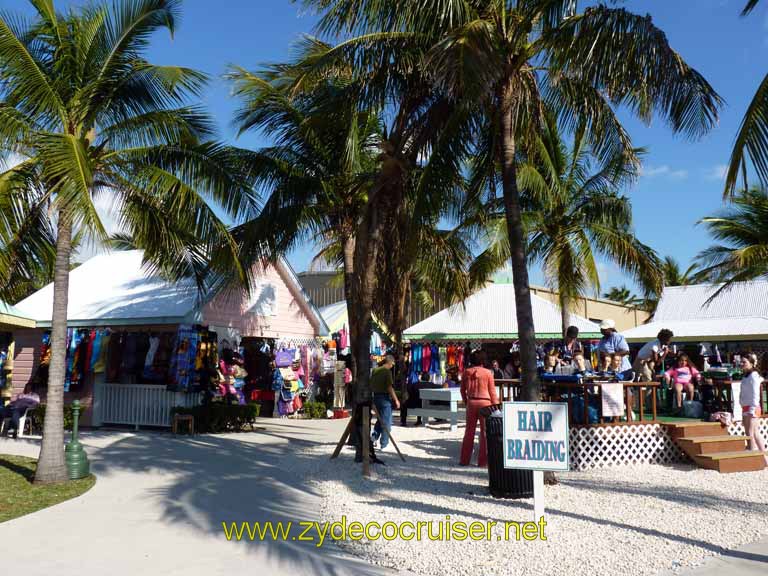 343: Carnival Sensation, Freeport, Bahamas, straw market at the port