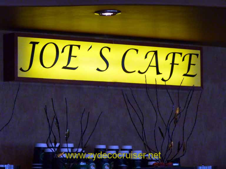 090: Carnival Sensation, Port Canaveral - Joe's Cafe