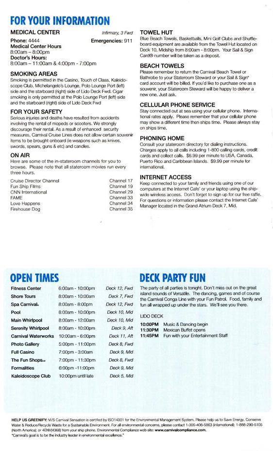 875: Carnival Sensation Fun Times (Capers) Day 3 Page 4