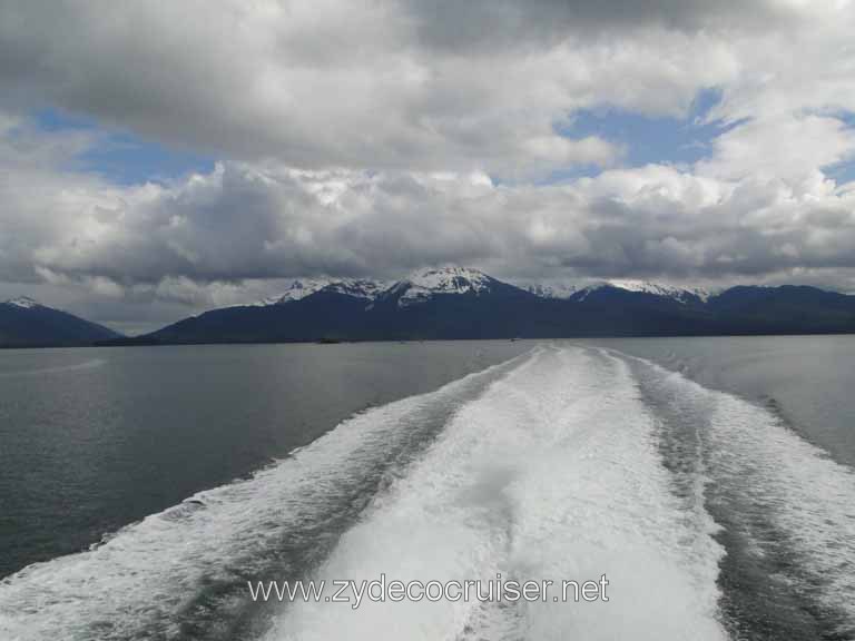 216: Carnival Spirit - Auke Bay - Whale Quest - Headed back