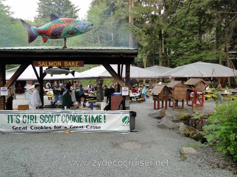 266: Carnival Spirit - Juneau - Gold Creek Salmon Bake