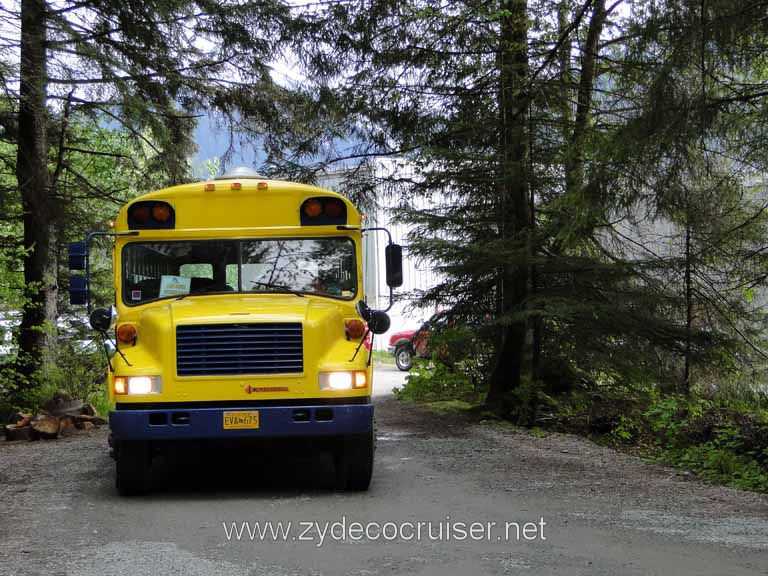 270: Carnival Spirit - Juneau - Gold Creek Salmon Bake - Bus to take us back to the ship