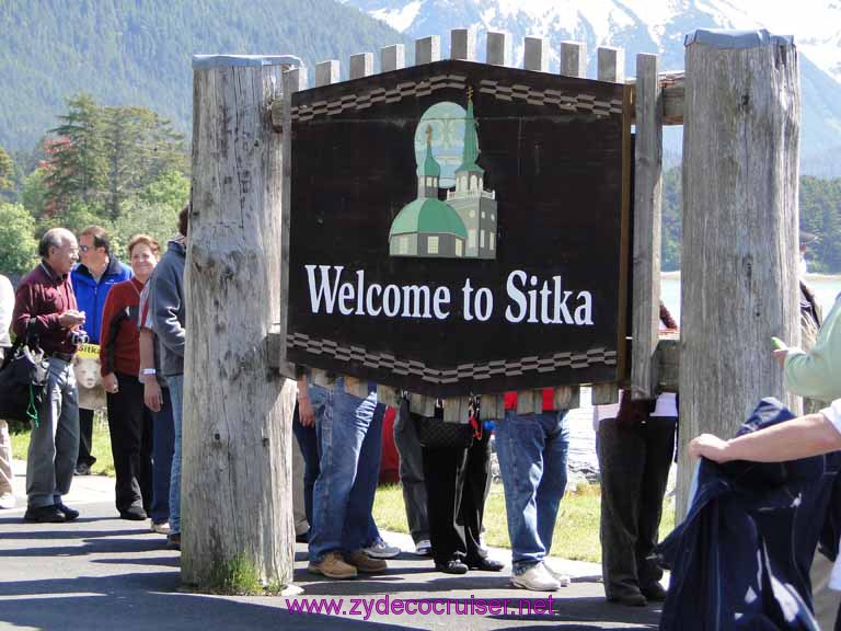 092: Sitka - Welcome to Sitka sign