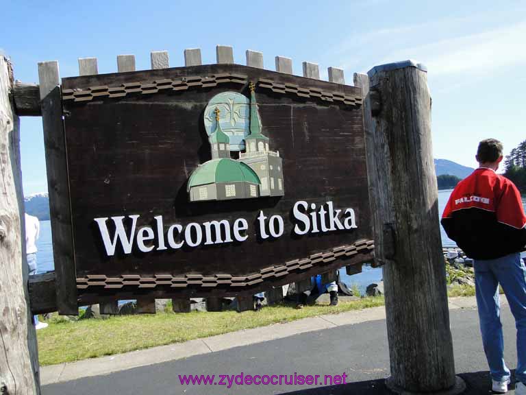 295: Sitka - Welcome to Sitka sign