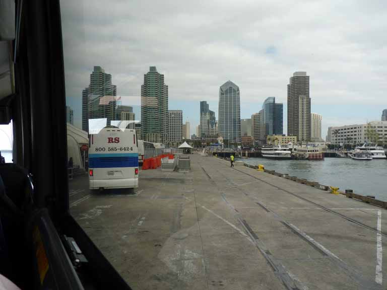 034: Carnival Spirit, San Diego/Ensenada - pulling out of the port
