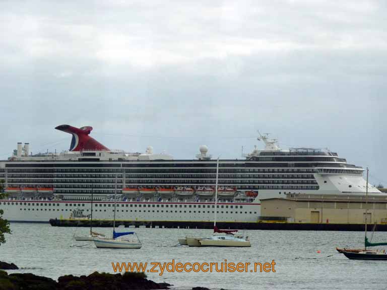 021: Carnival Spirit, Hilo, Hawaii, on the Volcanoes National Park and Rainbow Falls tour