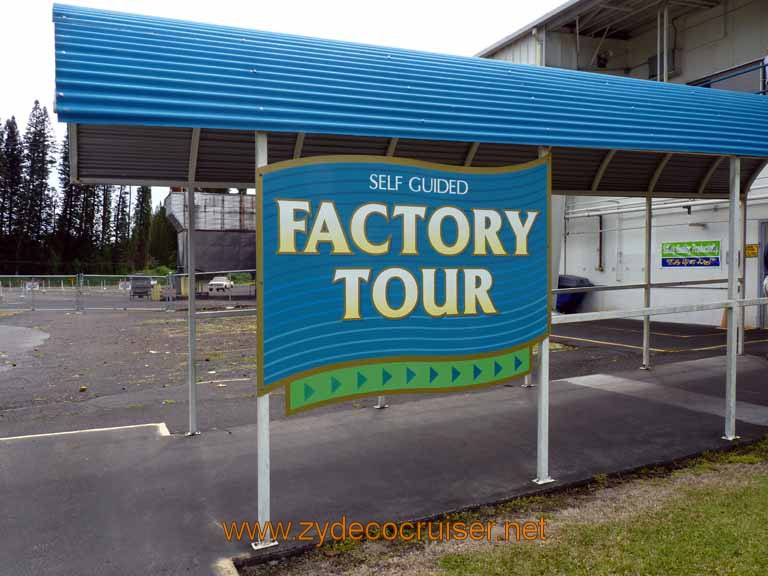 059: Carnival Spirit, Hilo, Hawaii, Mauna Loa Factory and Store, I thought the Self Guided Factory Tour was kind of a waste - maybe if the factory had been operating on Saturday.