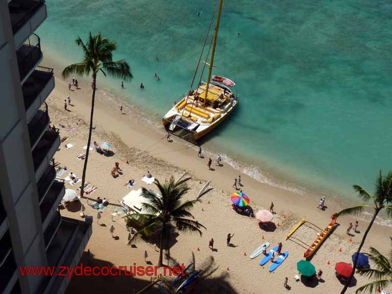 078: Carnival Spirit, Honolulu, Hawaii, Outrigger Waikiki on the Beach