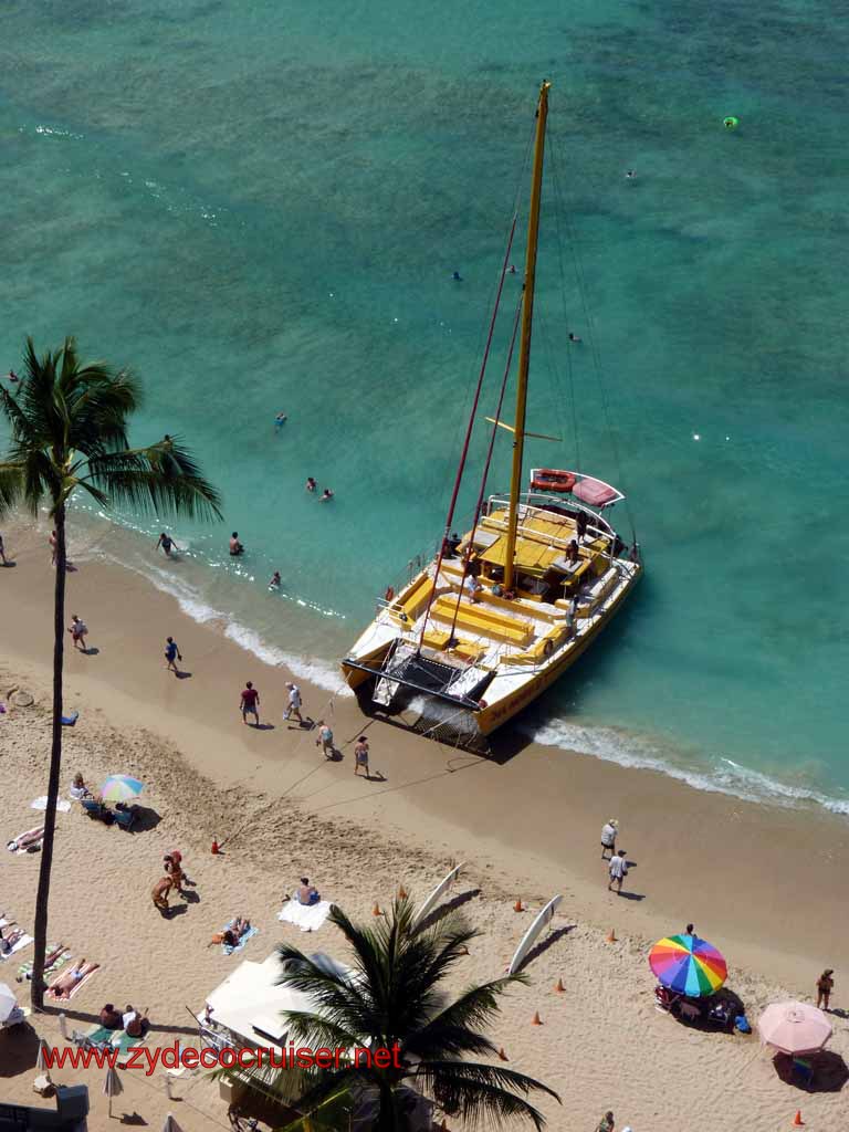 079: Carnival Spirit, Honolulu, Hawaii, Outrigger Waikiki on the Beach
