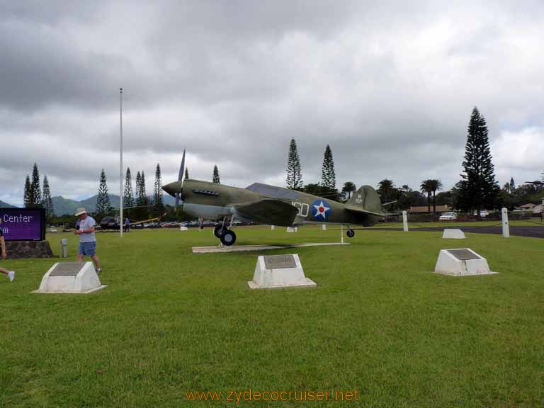098: Carnival Spirit, Honolulu, Hawaii, Pearl Harbor VIP and Military Bases Tour, Schofield Barracks, Wheeler Army Airfield, P40 used in Tora, Tora, Tora