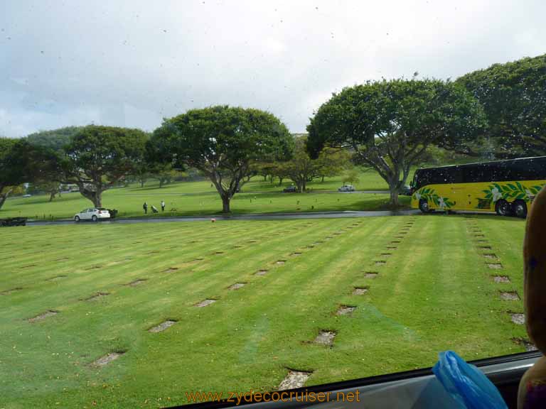 373: Carnival Spirit, Honolulu, Hawaii, Pearl Harbor VIP and Military Bases Tour, National Memorial Cemetery of the Pacific, Punchbowl,
