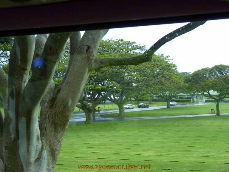383: Carnival Spirit, Honolulu, Hawaii, Pearl Harbor VIP and Military Bases Tour, National Memorial Cemetery of the Pacific, Punchbowl,