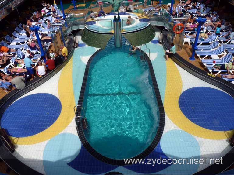119: Carnival Spirit, Sea Day 3 - Dome Pool and Spa
