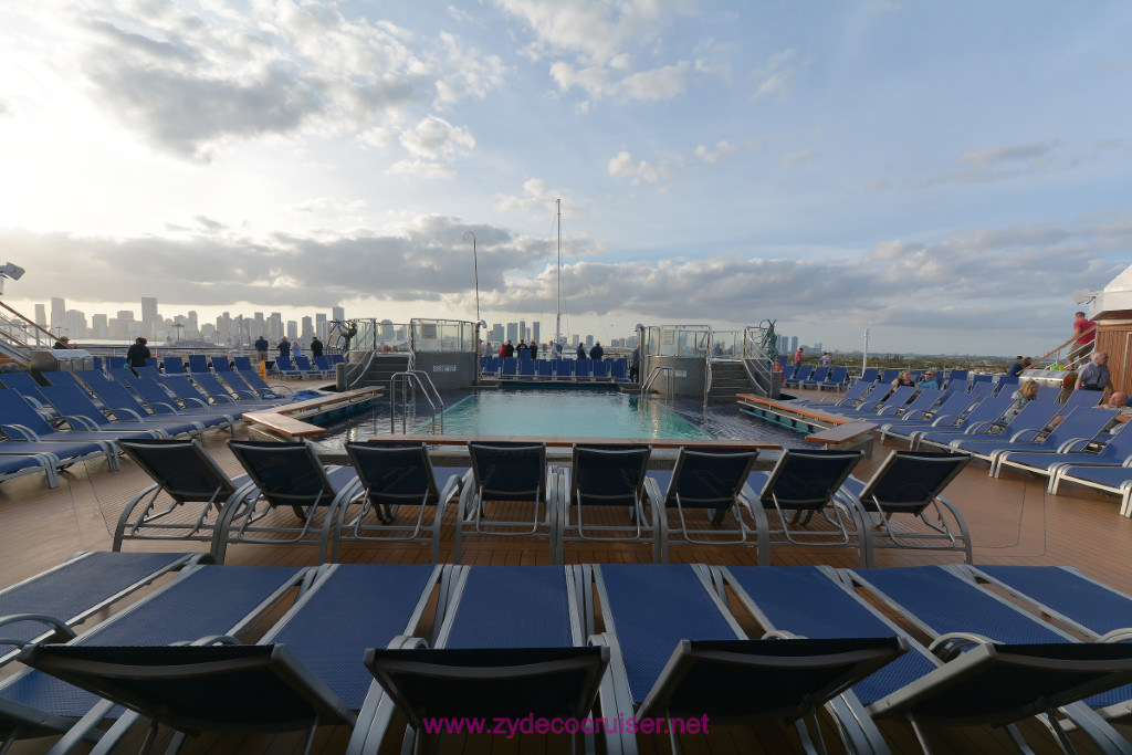 020: Carnival Splendor Panama Canal Journey Cruise, Embarkation, Miami, Aft Lido Pool