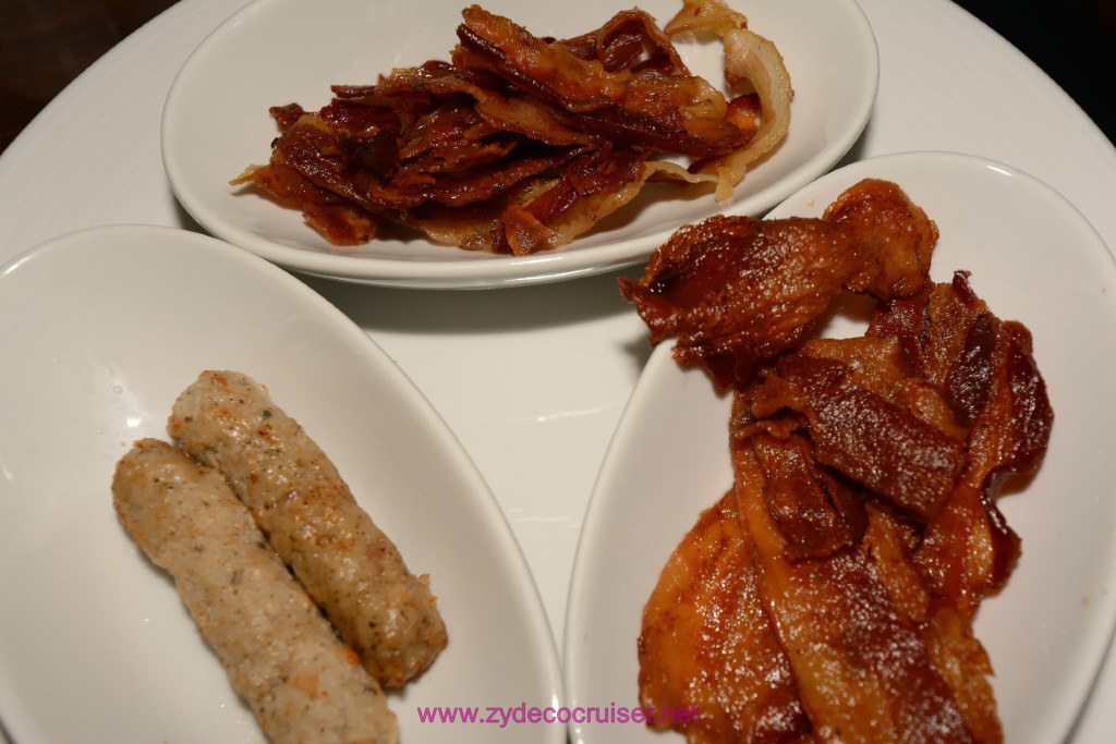 Bacon, Bacon, and Pork Link Sausage